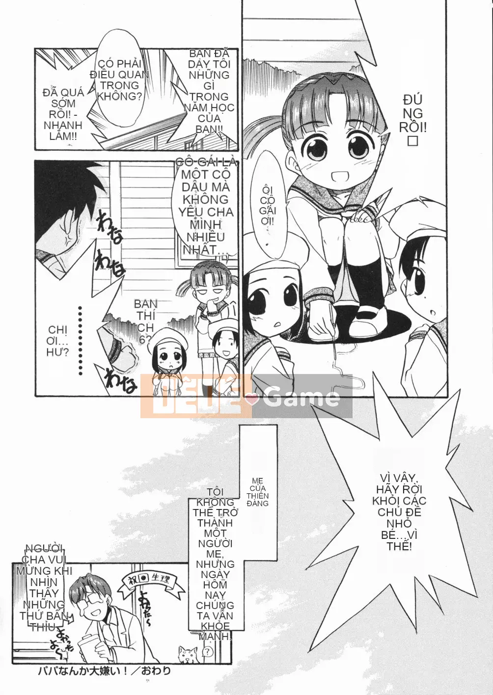 [Nekogen] Con ghét bố