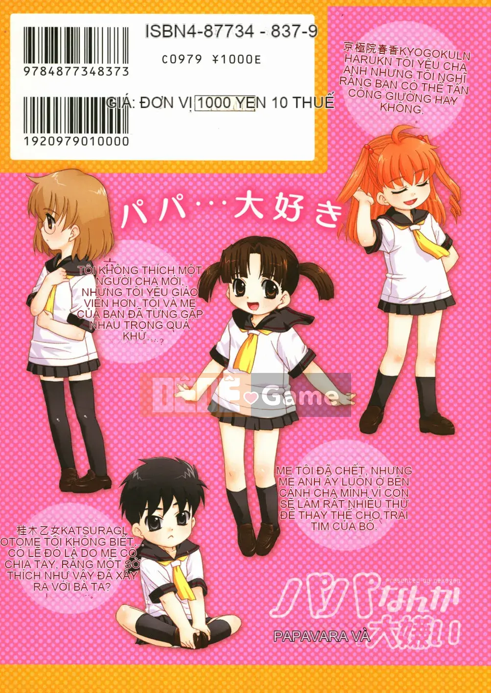 [Nekogen] Con ghét bố