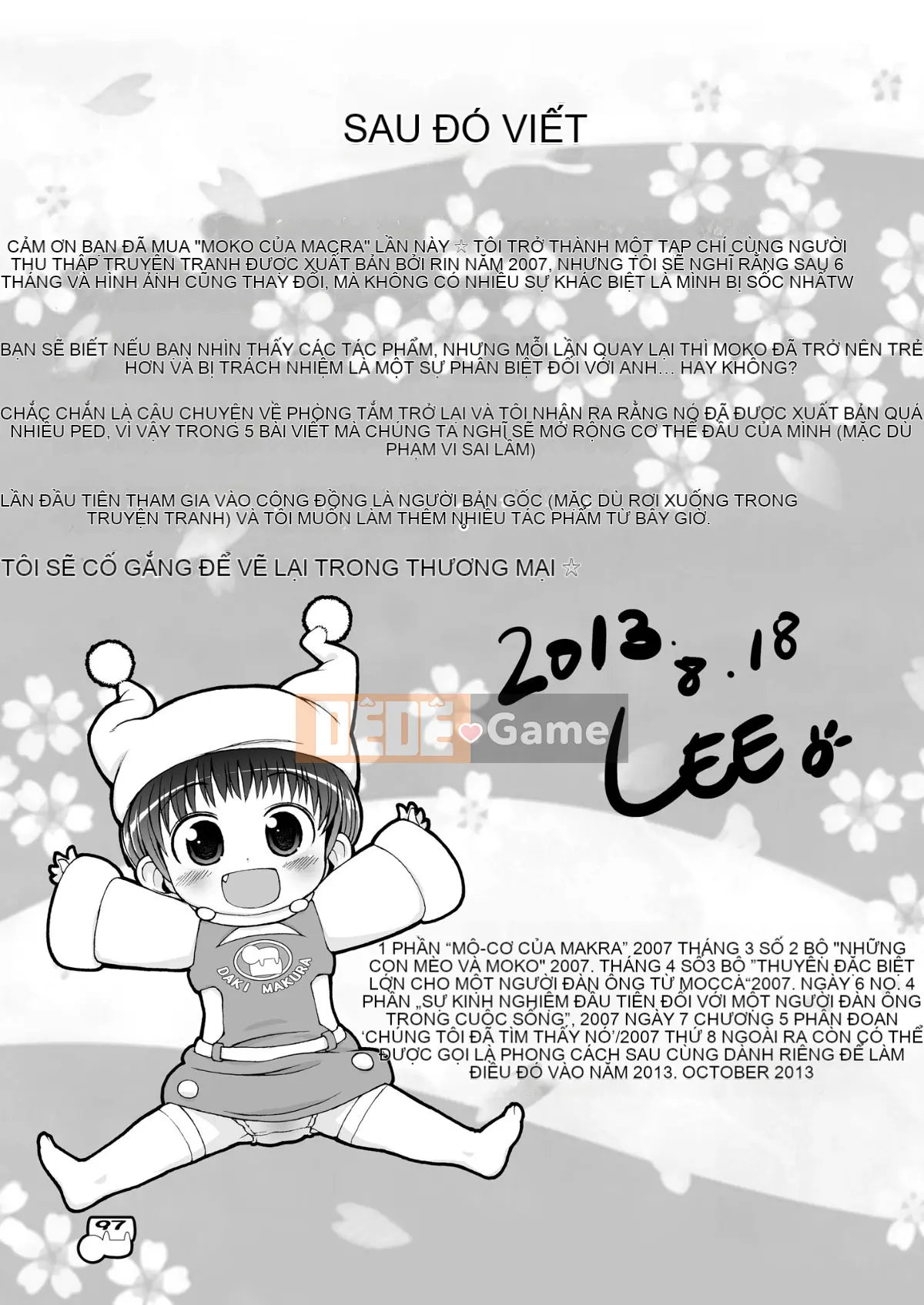 [Colt (LEE)] Dakimakura no Moko-chan