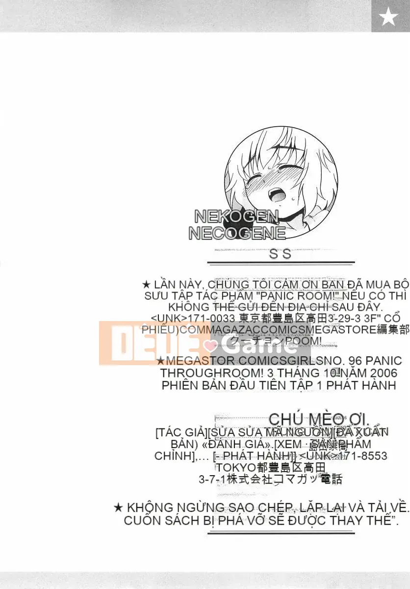 [Nekogen] PHÒNG Mashu hoảng loạn!