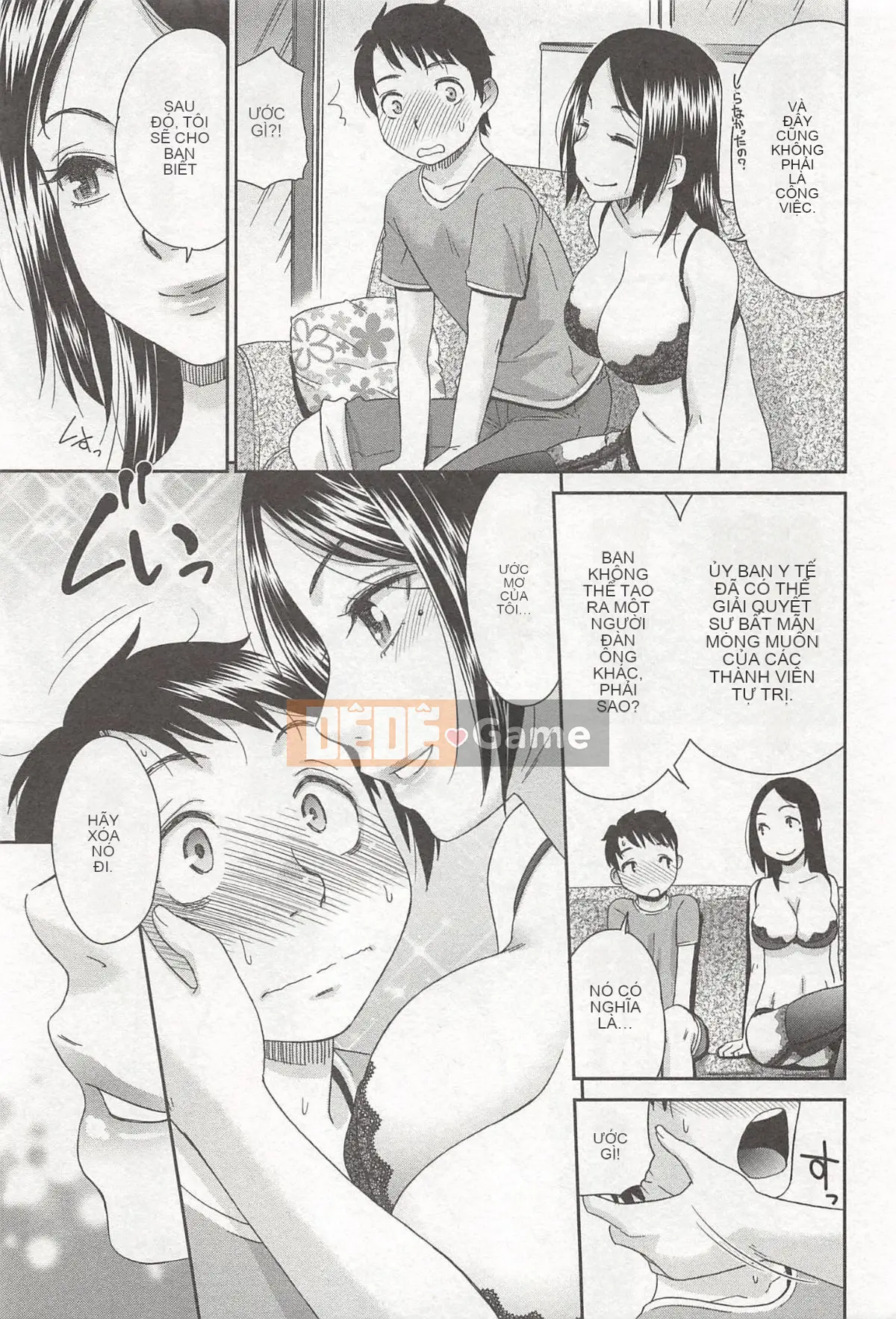 [Momonosuke] Cô gái sữa đào là vợ của tôi