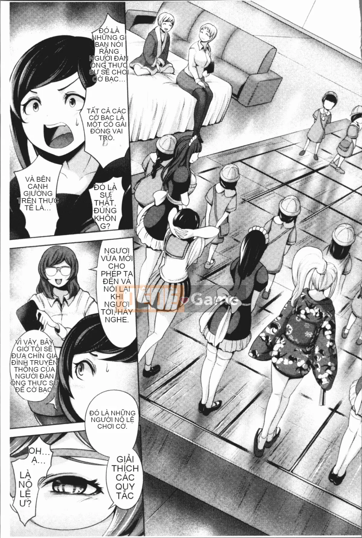 [4K Hanhuagumi][Toru Narumiya] Biệt thự hậu cung