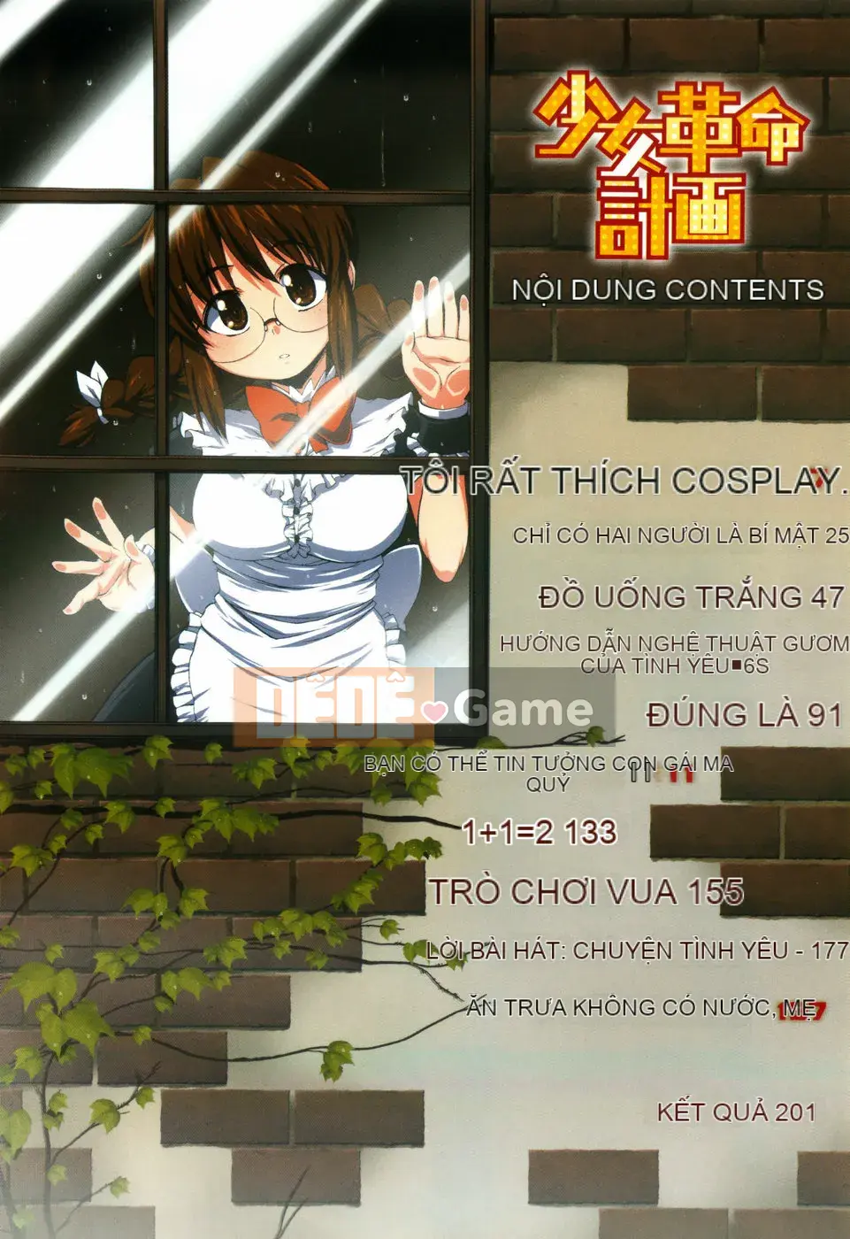 [Oya Taro] Kế hoạch Cách mạng Cô gái