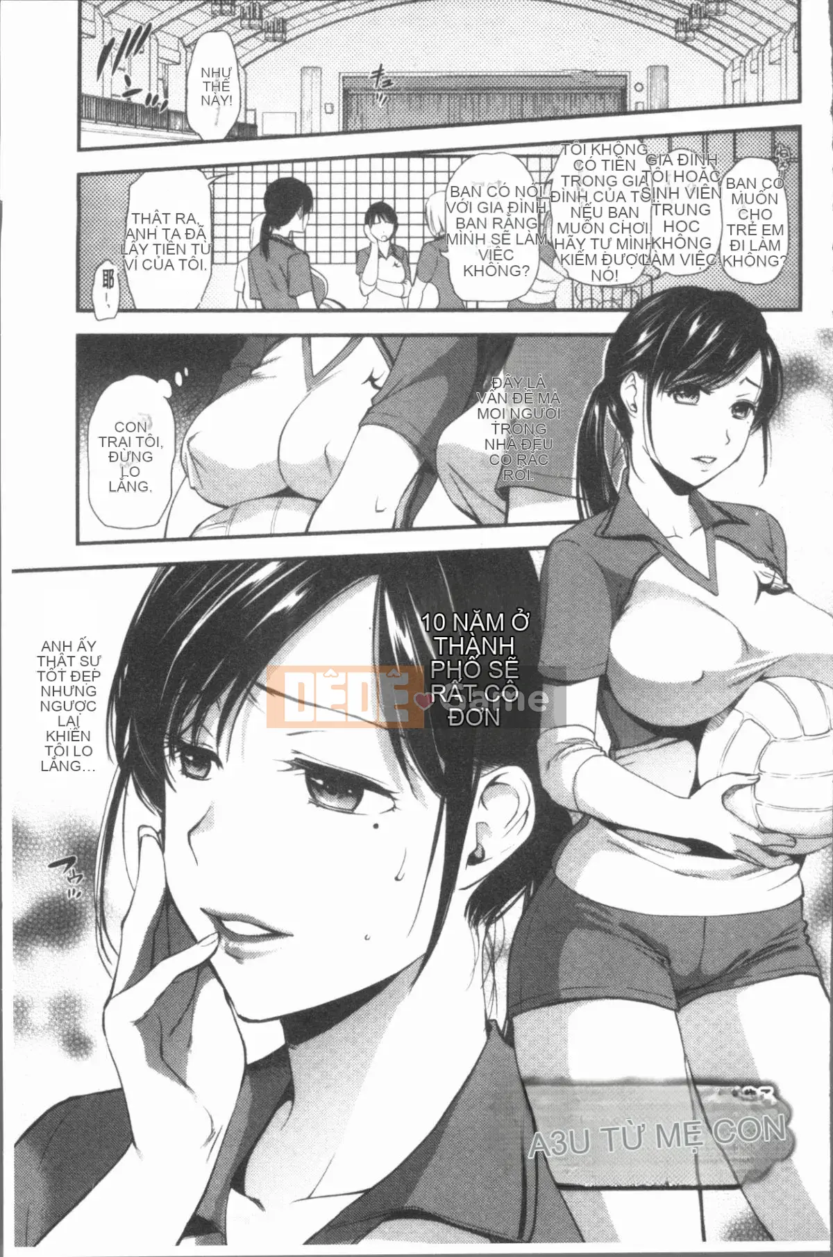 [4K Hankagumi][Minami Osaka] Người vợ khao khát, quậy phá với mẹ