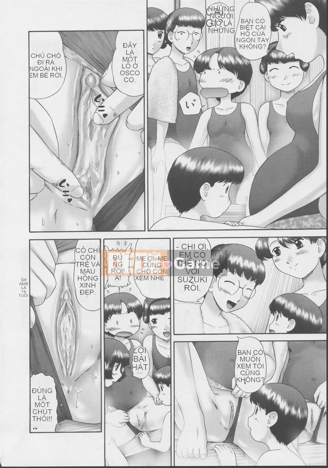 [Nekomori Mari Rin] Kazoku no Gaze - Ướt 2