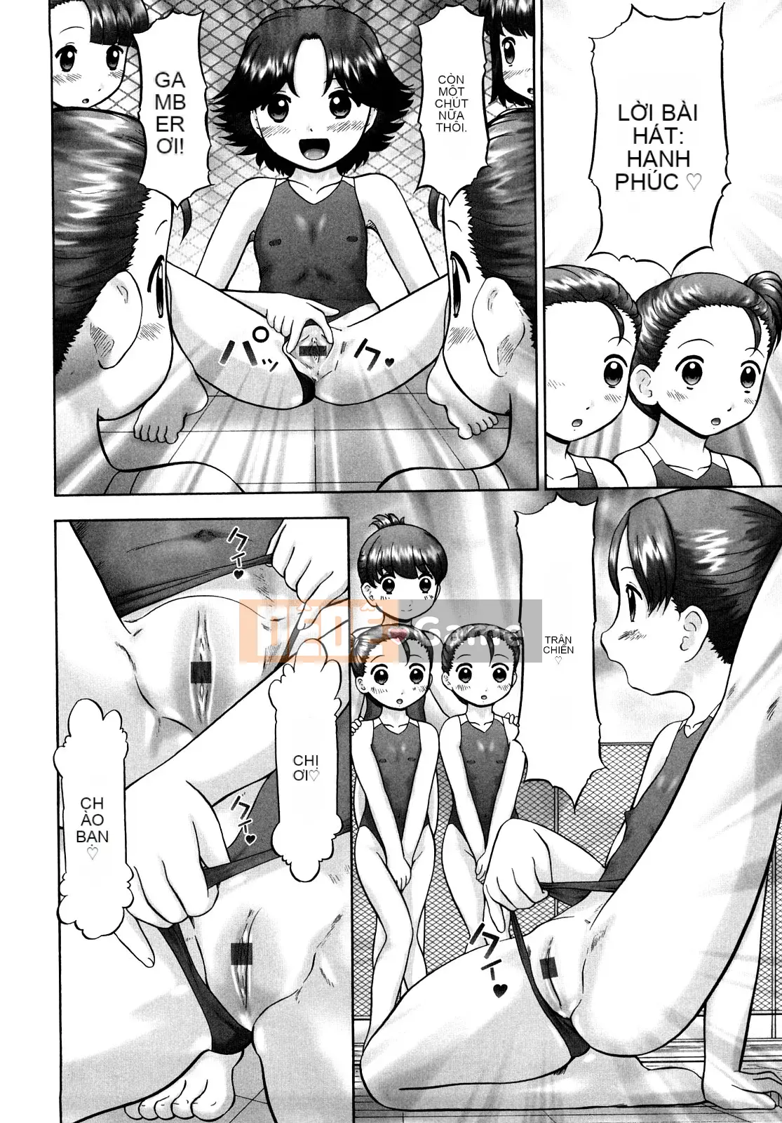 [Nekomori Mari Rin] Moe đổ mồ hôi!