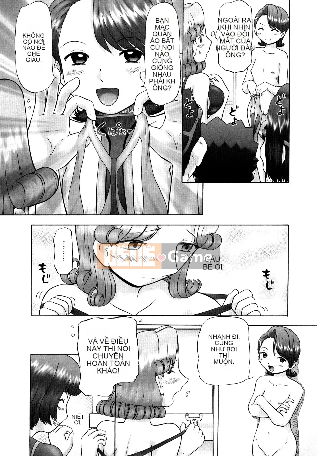 [Nekomori Mari Rin] Moe đổ mồ hôi!