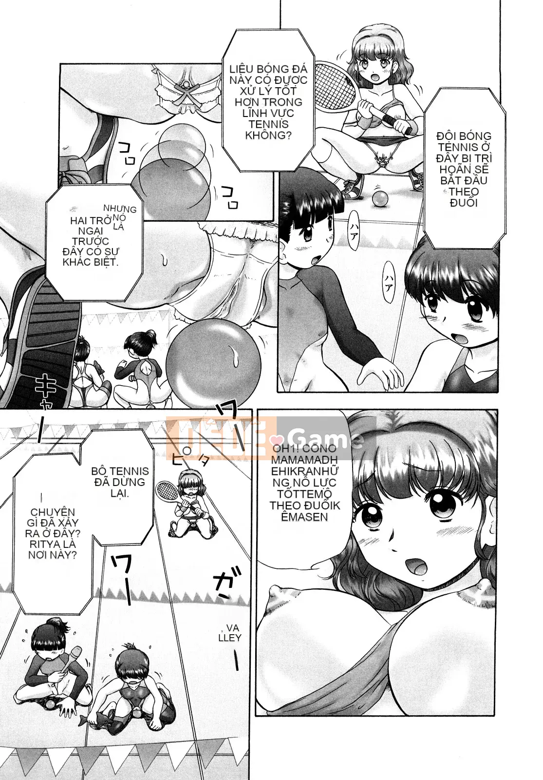 [Nekomori Mari Rin] Moe đổ mồ hôi!