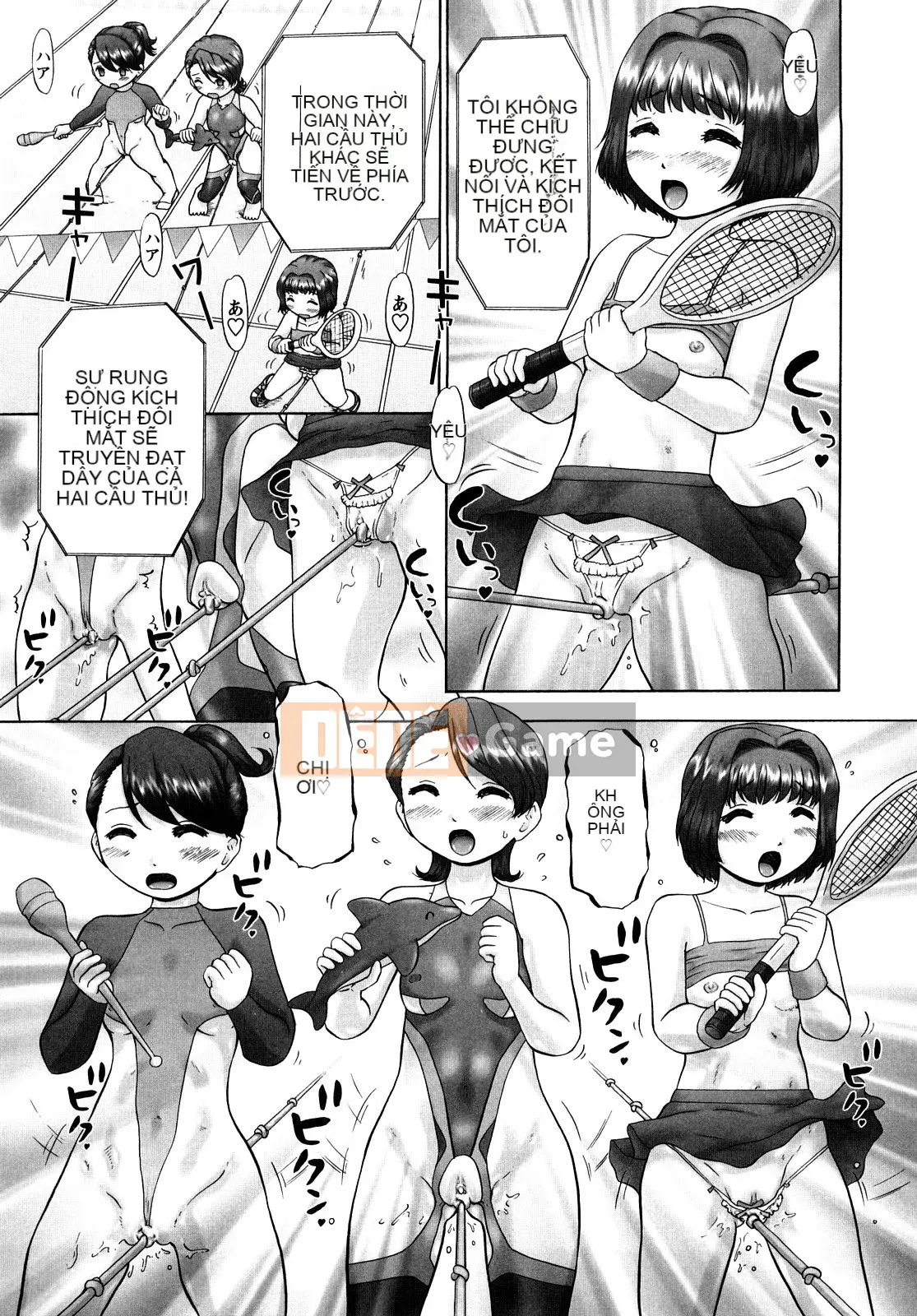 [Nekomori Mari Rin] Moe đổ mồ hôi!