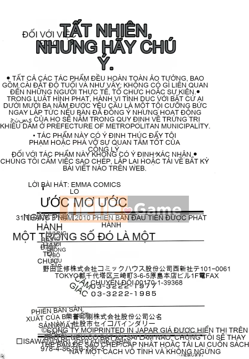 [Isawa Nori] Sho tình yêu