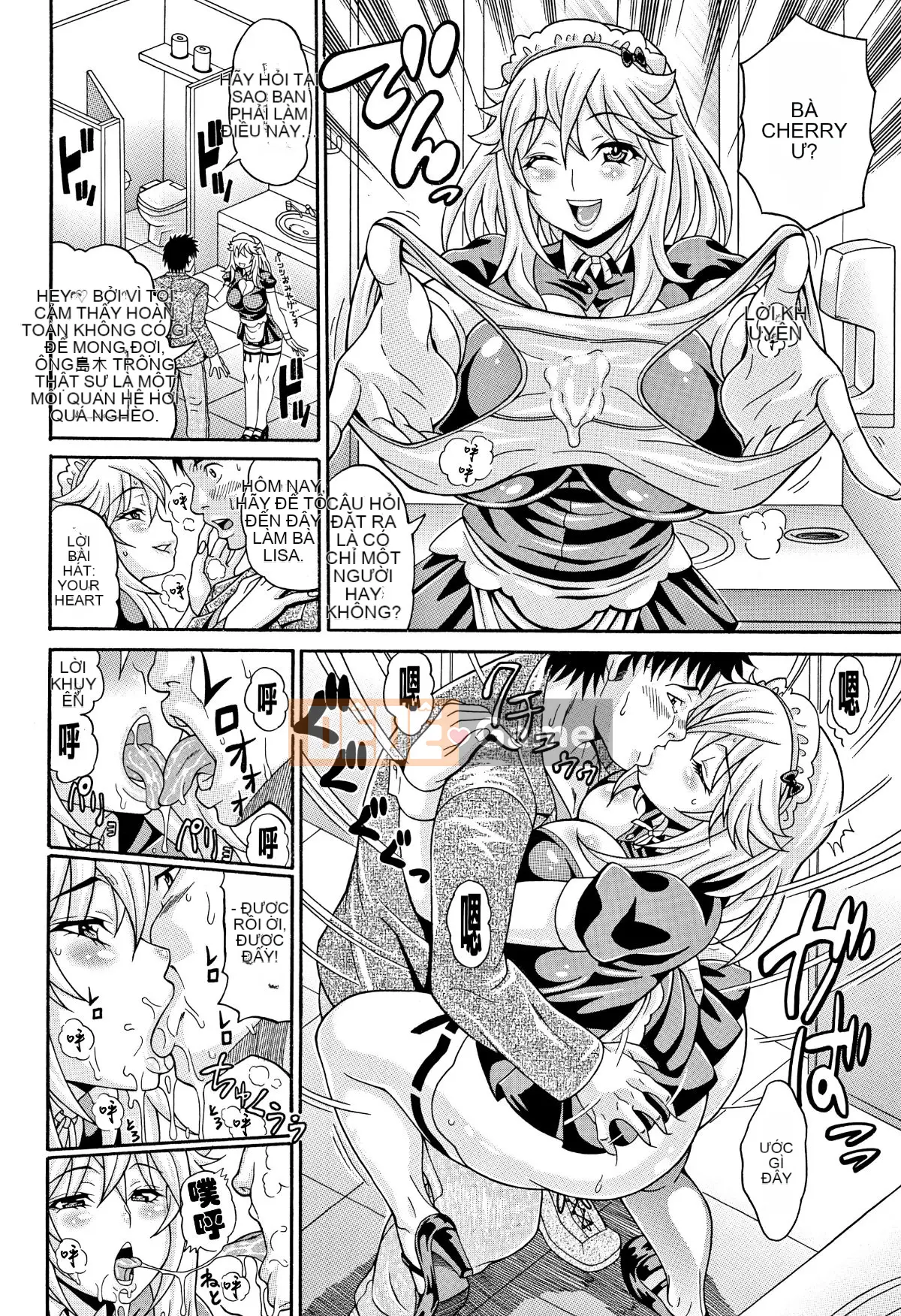 [paracletuszut chồng lên nhau][Hiroyuki Ando] Che ngực