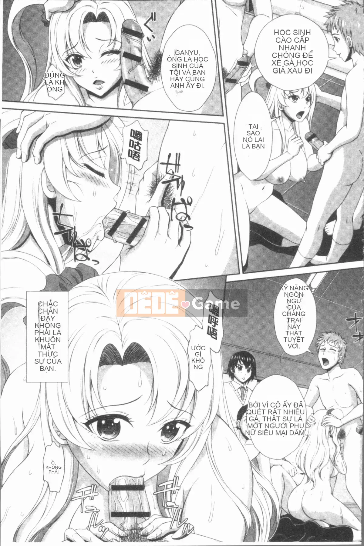 [4K Hankagumi][Kuroi Kingyo] Học viện tư nhân tra tấn và hãm hiếp Gangimari