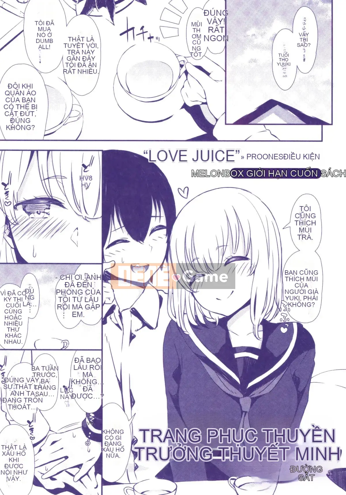 [Izure] Nước trái cây tình yêu + Sách 8P