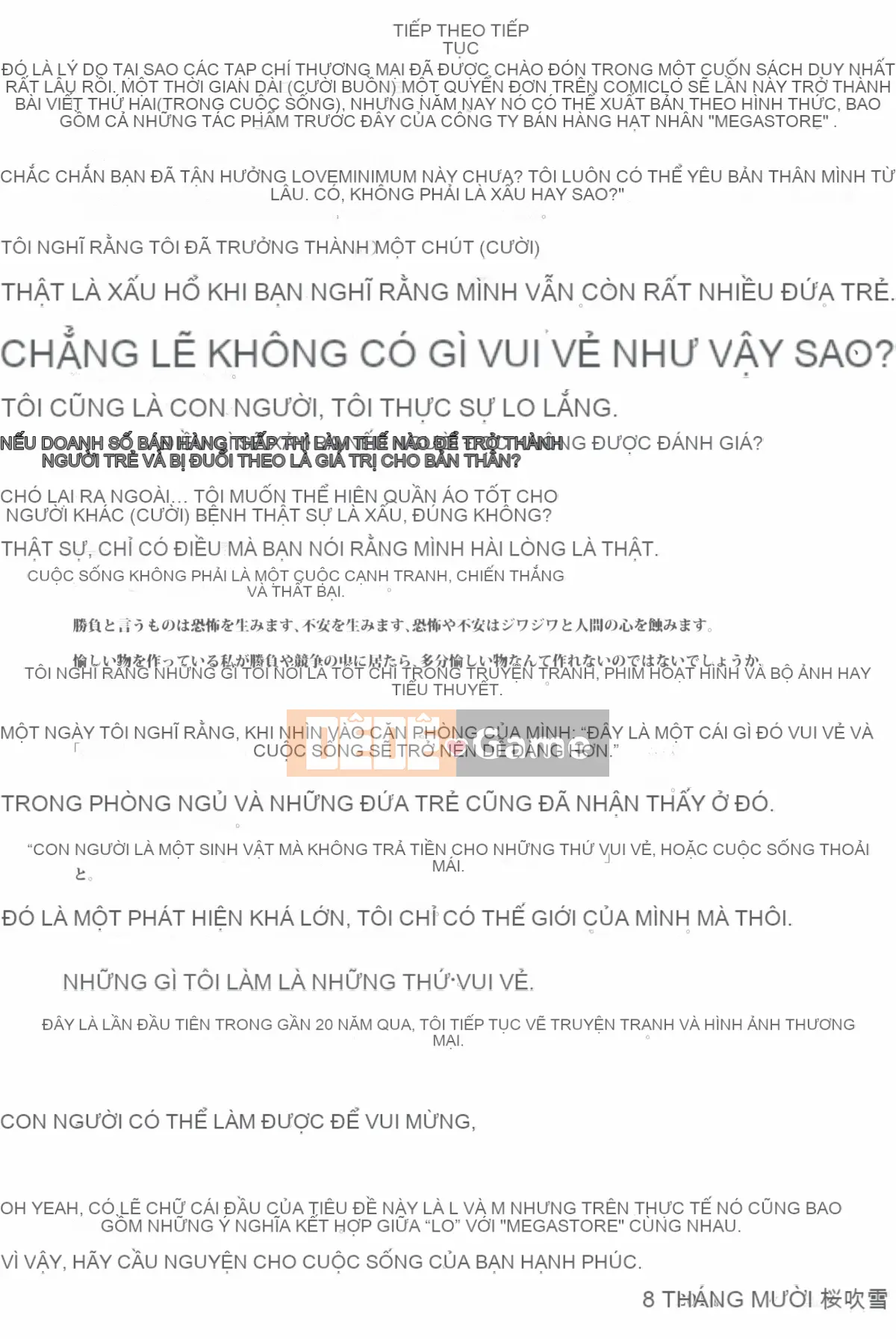 [Sakurafubuki Neru] Tình yêu ni mamu