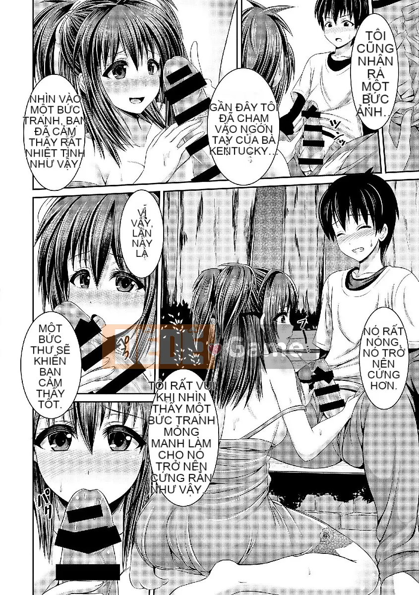 [Nhảy ngựa và nai] Tiếp xúc với cô gái điên