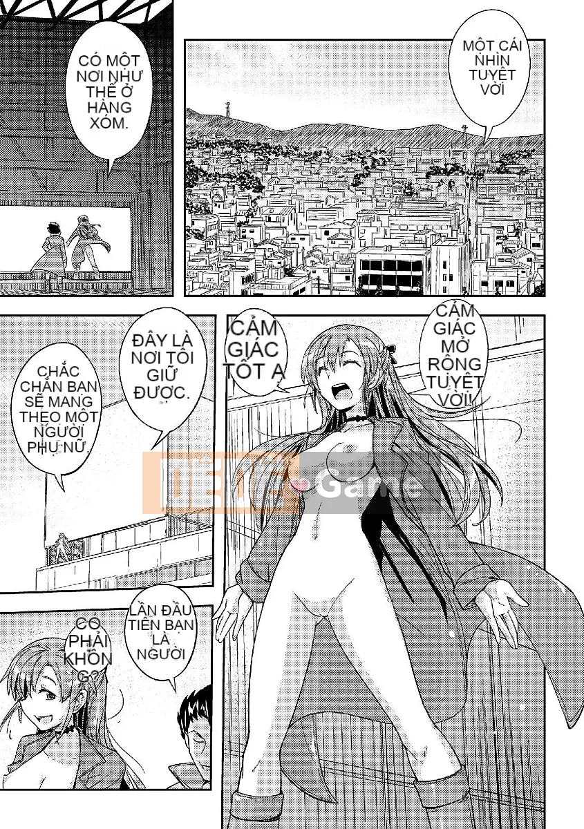 [Nhảy ngựa và nai] Tiếp xúc với cô gái điên