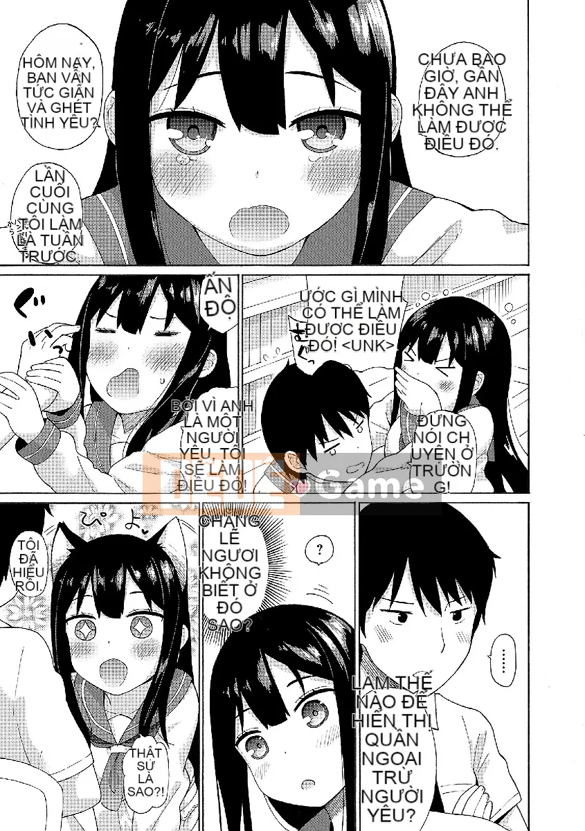 [Nhảy ngựa và nai] Tiếp xúc với cô gái điên