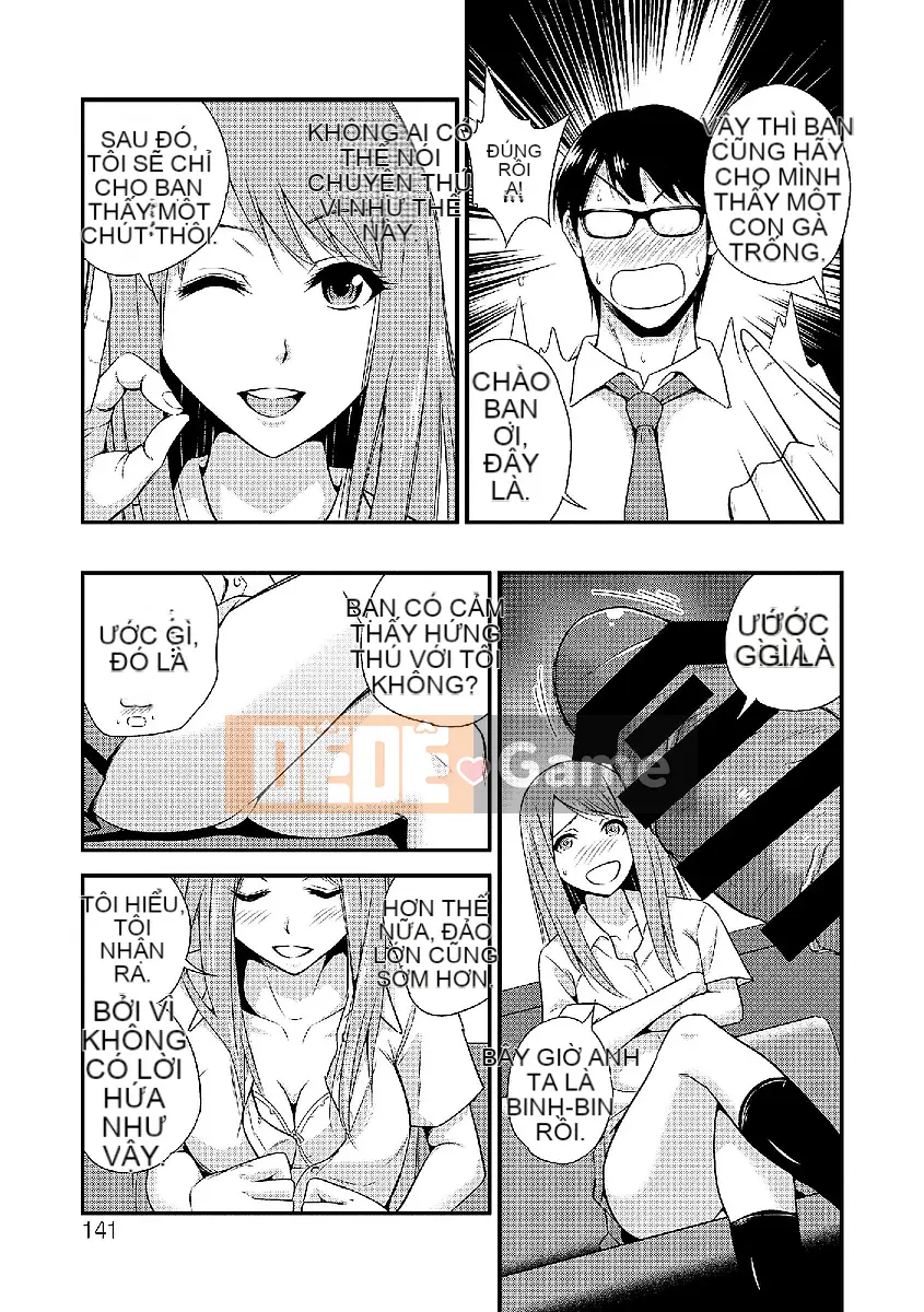 [Nhảy ngựa và nai] Tiếp xúc với cô gái điên