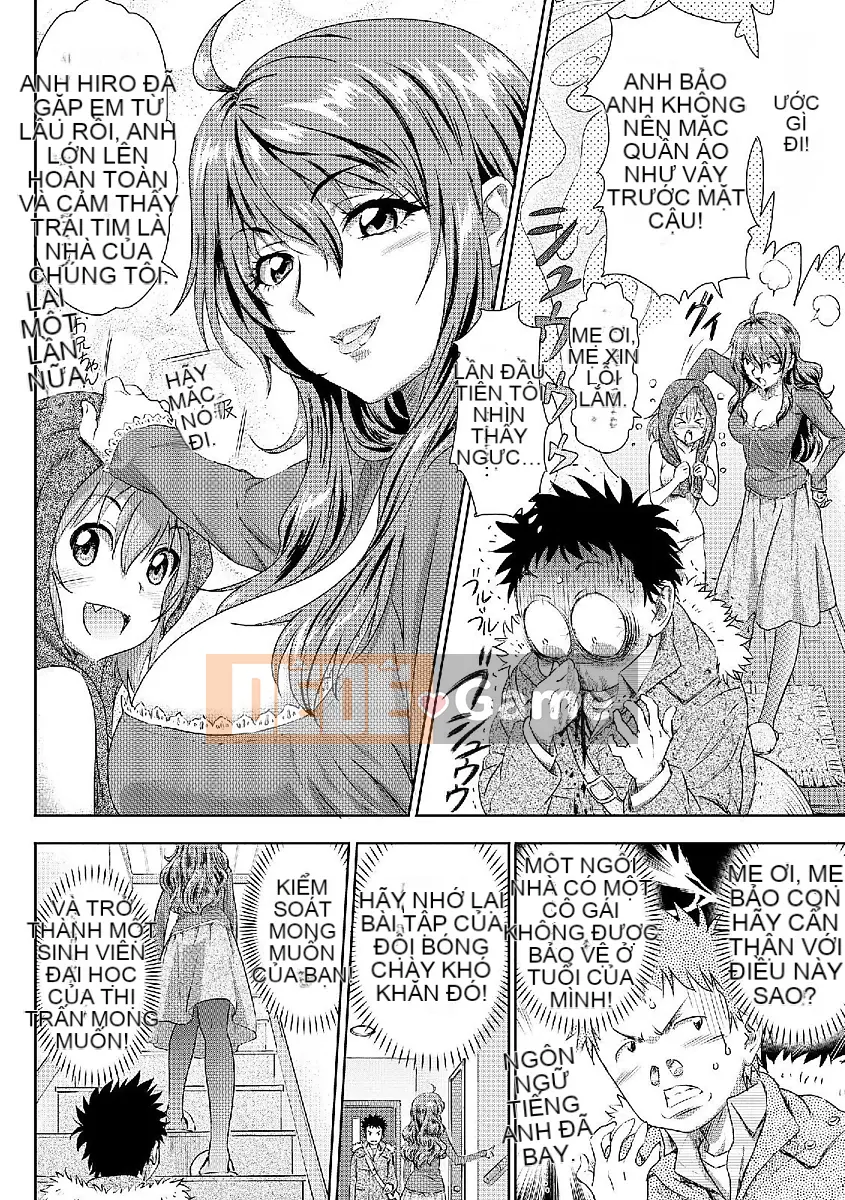 [Nhảy ngựa và nai] Tiếp xúc với cô gái điên