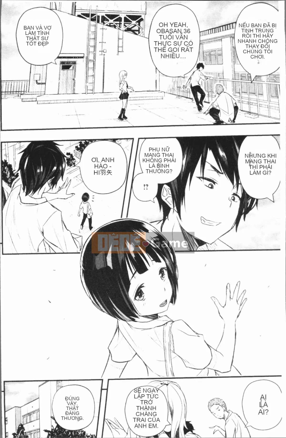 [4K Hankagumi][Chie Aino] Lời tỏ tình sau lưng