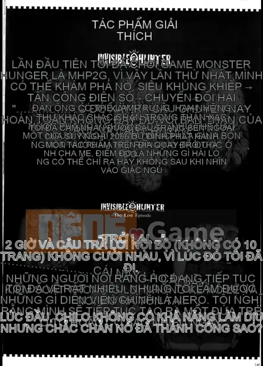 (C79) [ERECT TOUCH (Elect Sawaru)] INVISIBLE HUNTER CHRONICLE (Monster Hunter)