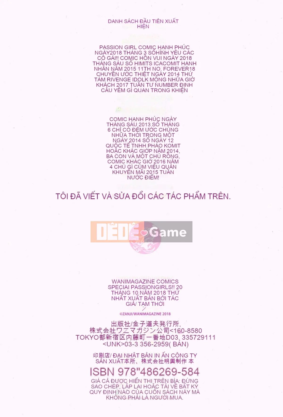 [Tạm] Cô gái đam mê!! + Tập sách 8P