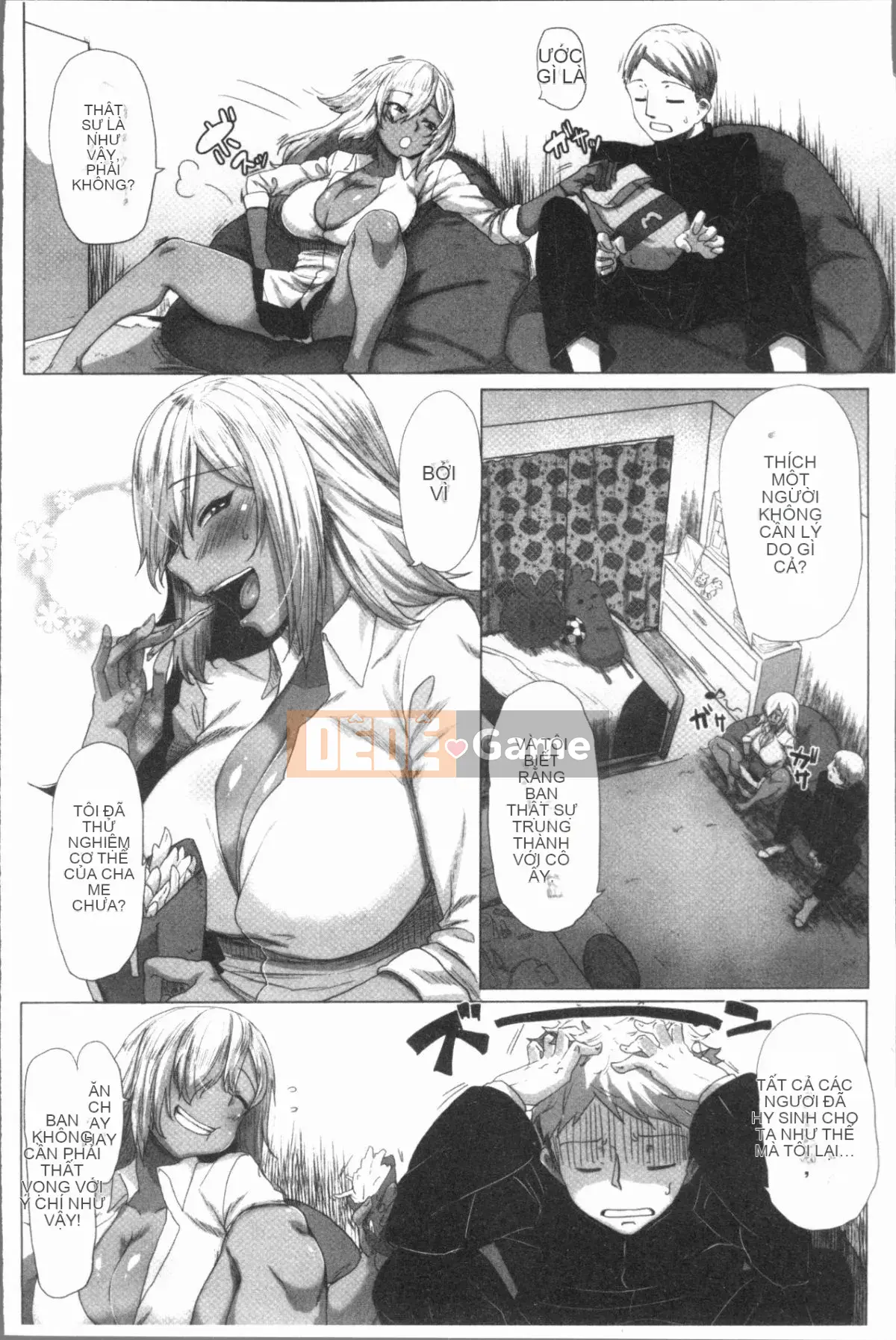 [4K Hanhua][Bakuya] Tình dục bằng nước bọt