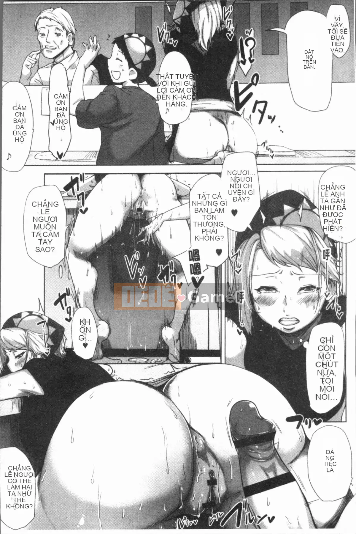 [4K Hanhua][Bakuya] Tình dục bằng nước bọt