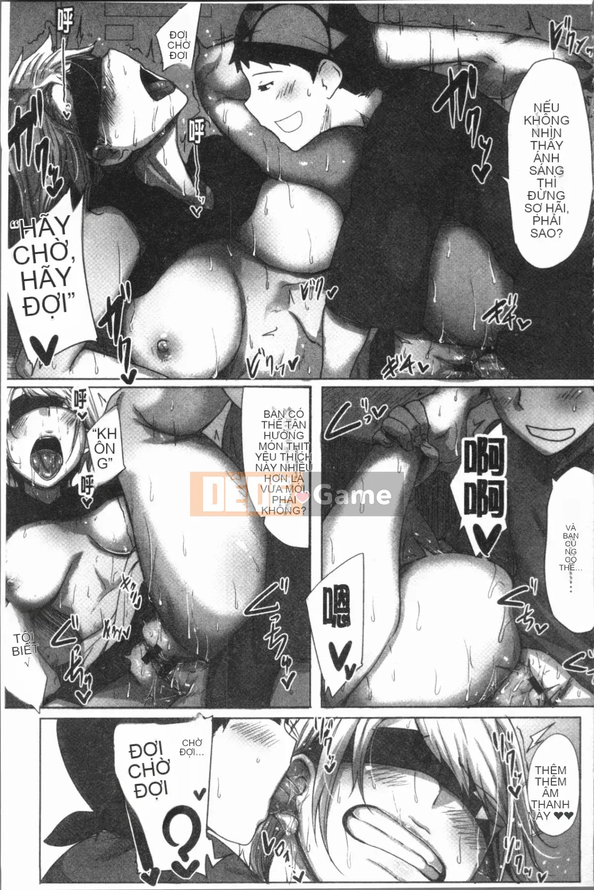 [4K Hanhua][Bakuya] Tình dục bằng nước bọt