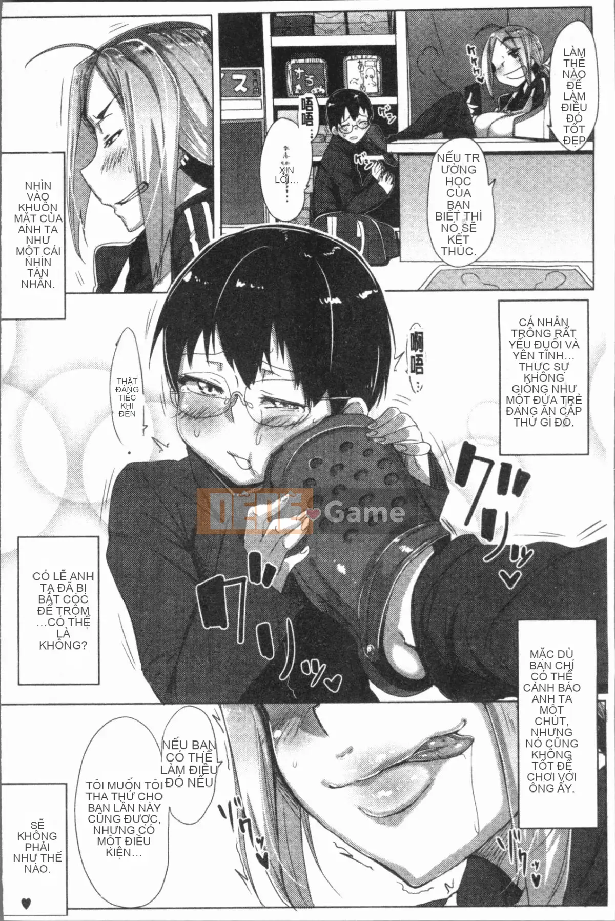 [4K Hanhua][Bakuya] Tình dục bằng nước bọt