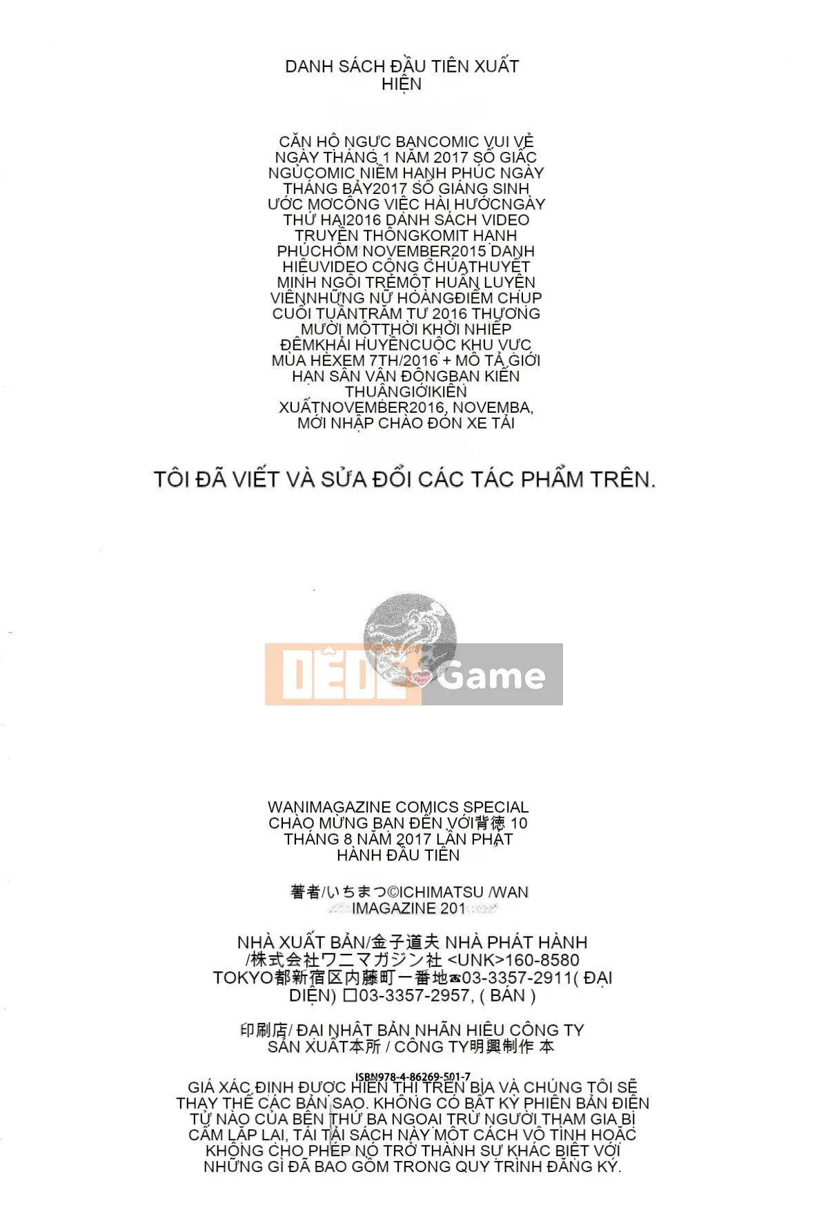 [Ichimatsu] Chào mừng đến với Vô đạo đức.