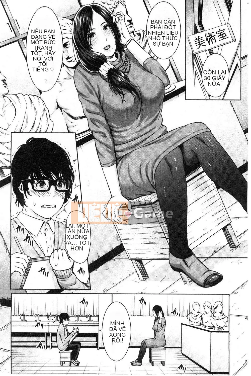 [gonza] nữ giáo viên không thể kiểm soát ham muốn tình dục của mình