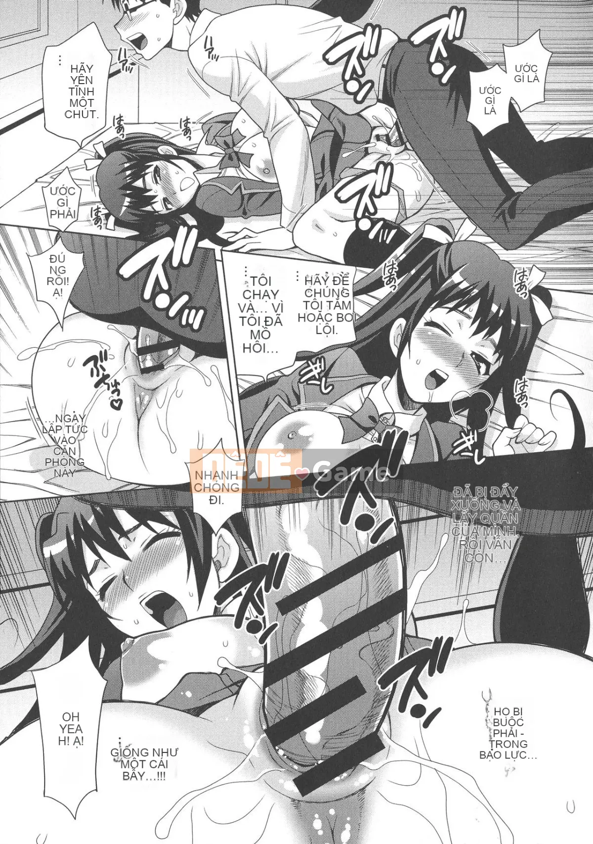 [Yukiyanagi] Raw Hame ♡ Trường trung học