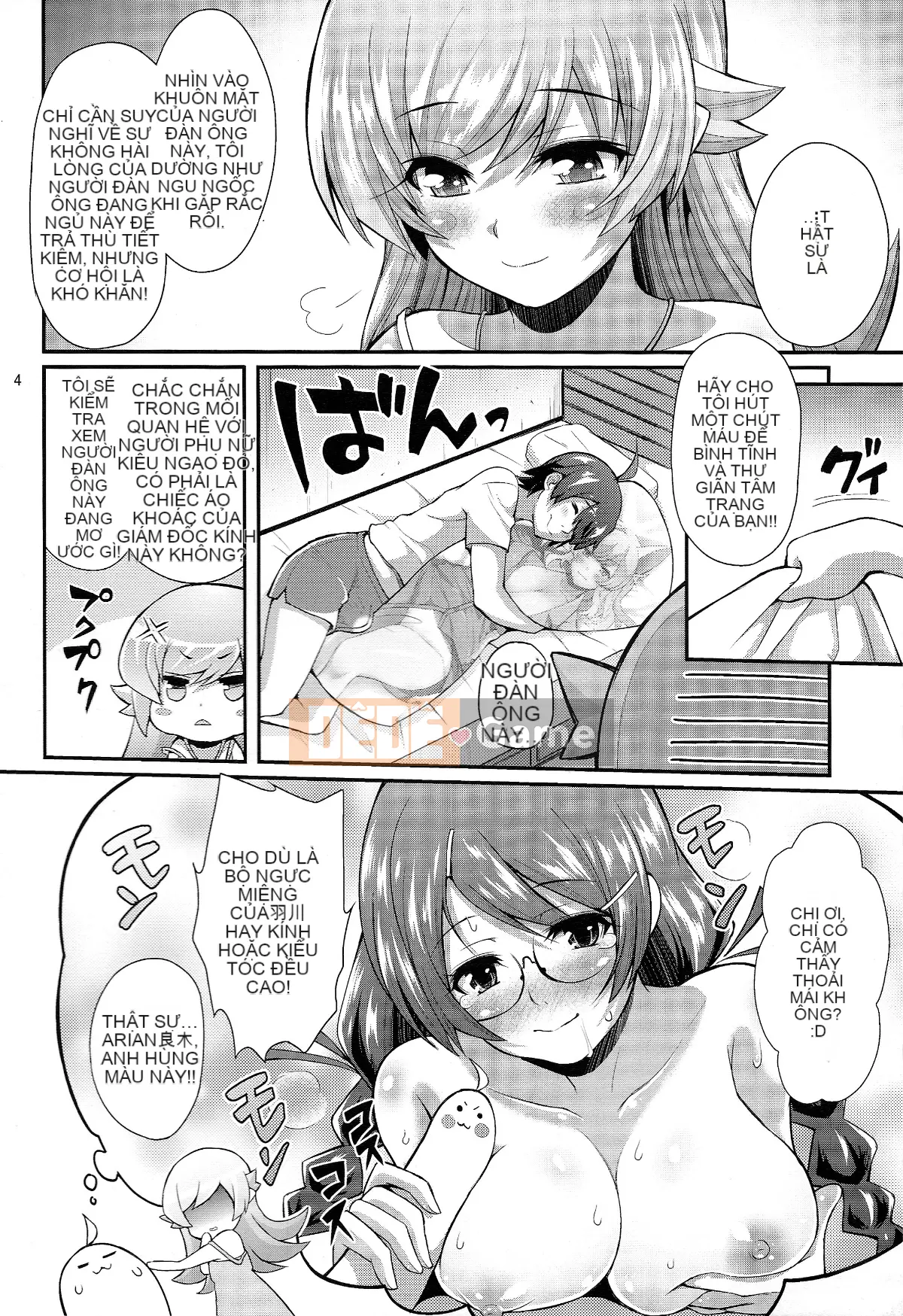 [Nhóm Lolipoi Trung Quốc] (C87) [Gừng đỏ cay] Pachi Monogatari Part0 Shinobu Monologue (Bakemonogatari)