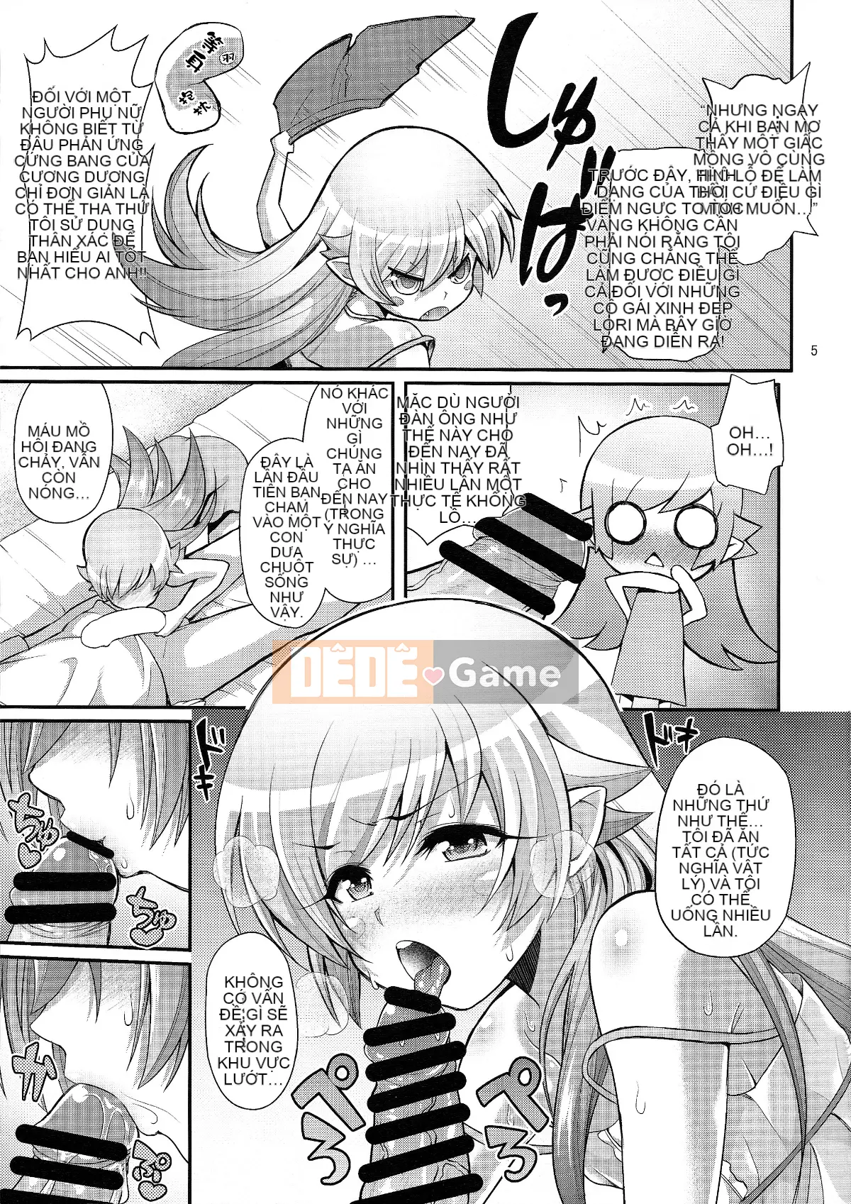 [Nhóm Lolipoi Trung Quốc] (C87) [Gừng đỏ cay] Pachi Monogatari Part0 Shinobu Monologue (Bakemonogatari)