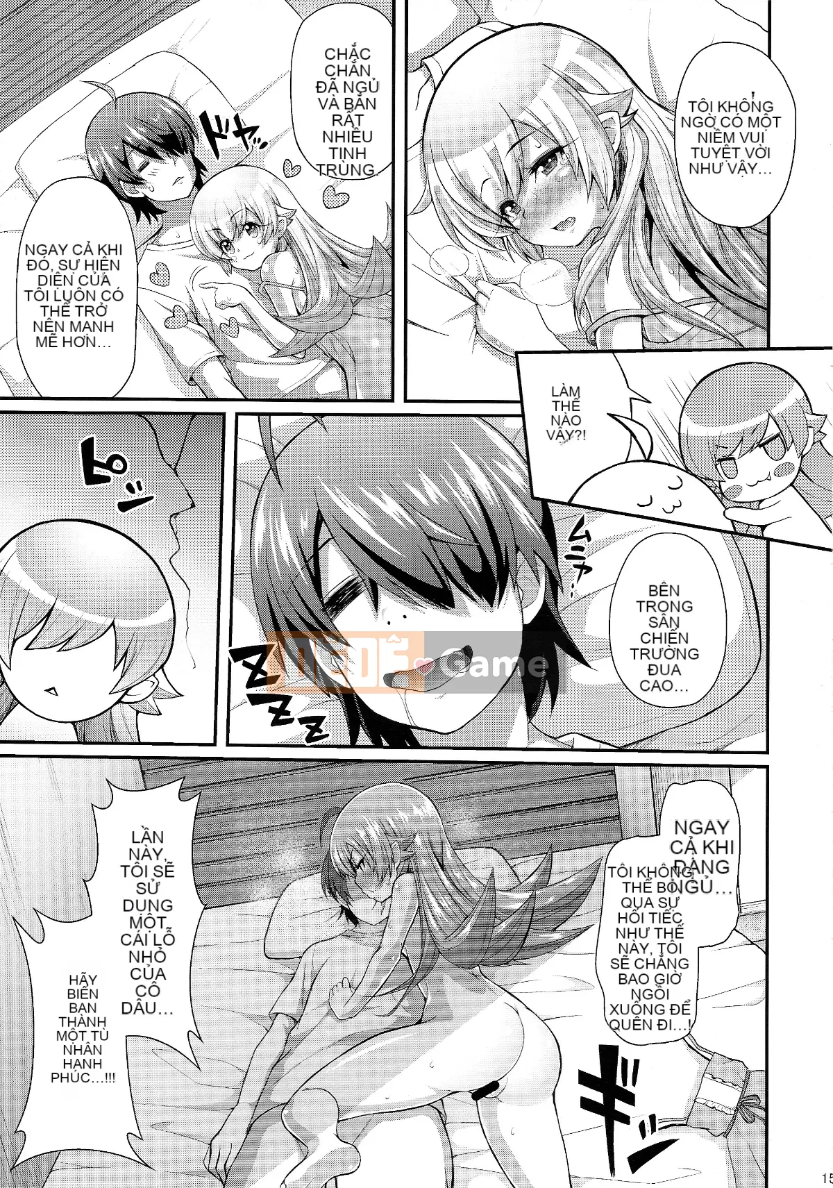 [Nhóm Lolipoi Trung Quốc] (C87) [Gừng đỏ cay] Pachi Monogatari Part0 Shinobu Monologue (Bakemonogatari)