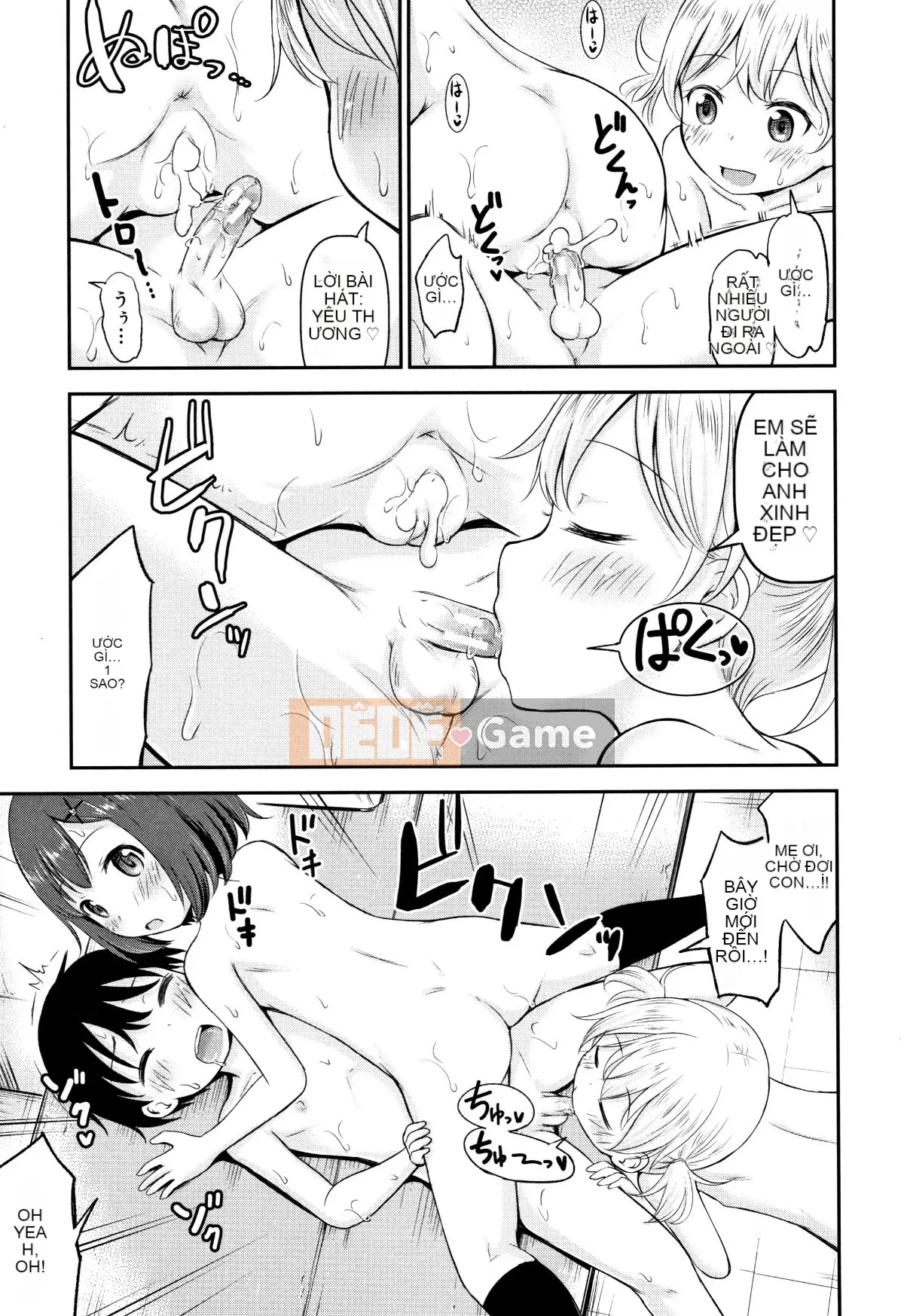 Truyện Tranh Người Lớn) [Muichi Kido] Con Làm Con + Thiệp Minh Họa