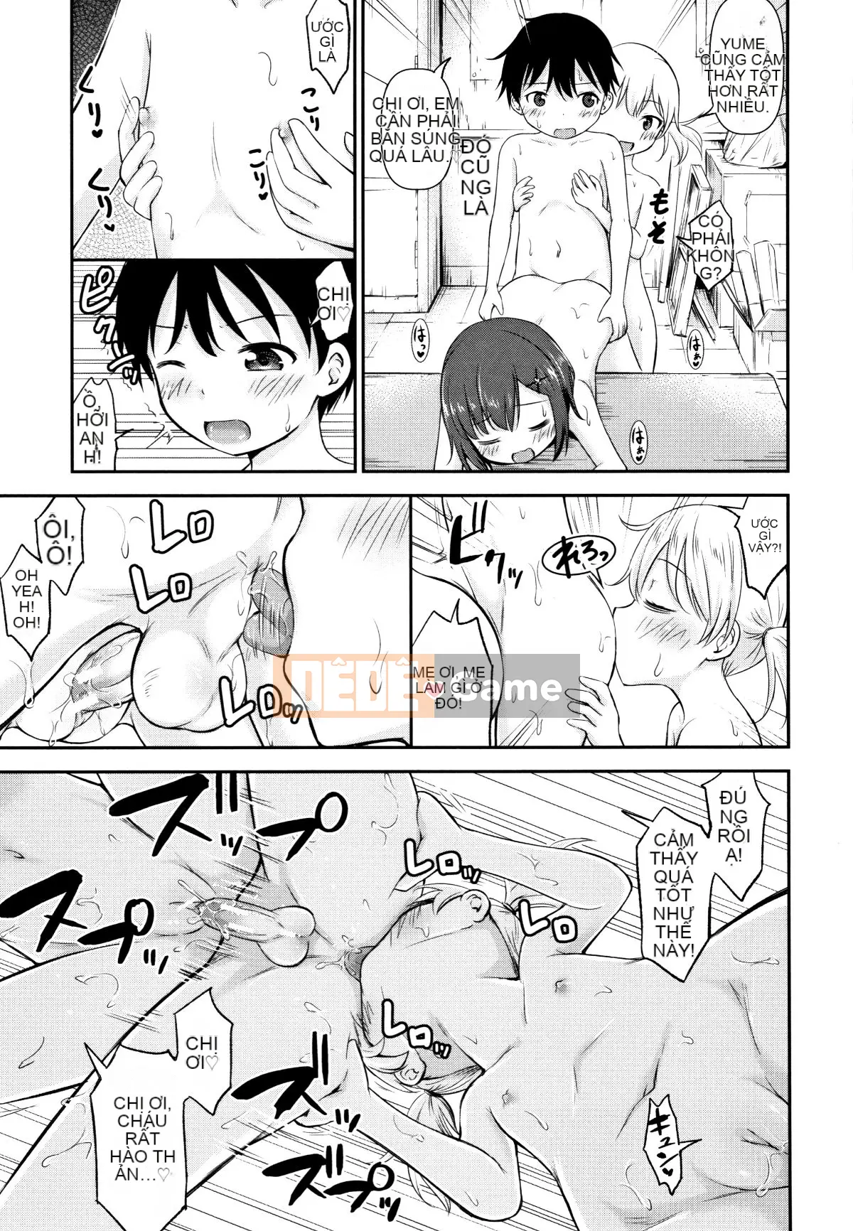 Truyện Tranh Người Lớn) [Muichi Kido] Con Làm Con + Thiệp Minh Họa