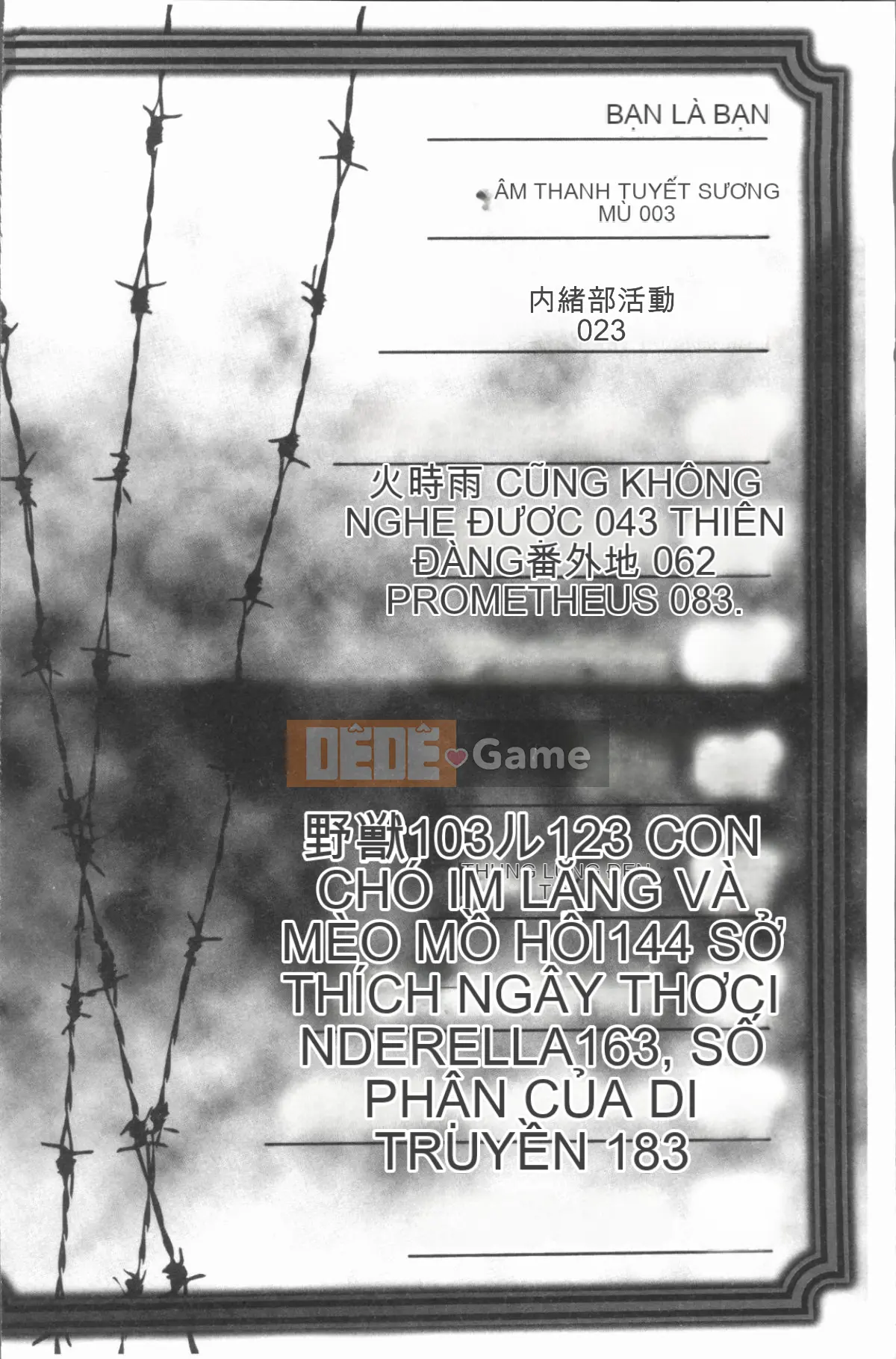 [4K Hanhua][Hirohisa Onikubo] Sách trắng săn trộm