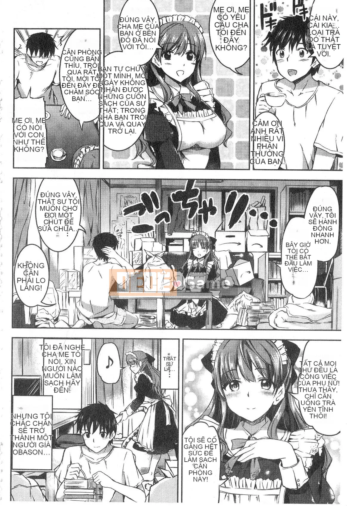 [Kamishiro Ryuu] Hoàn cảnh hầu gái của tiểu thư