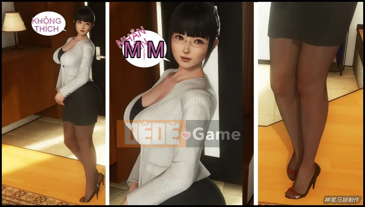 [3D] Monty Python Boy mẹ giáo viên Liu Qing 2