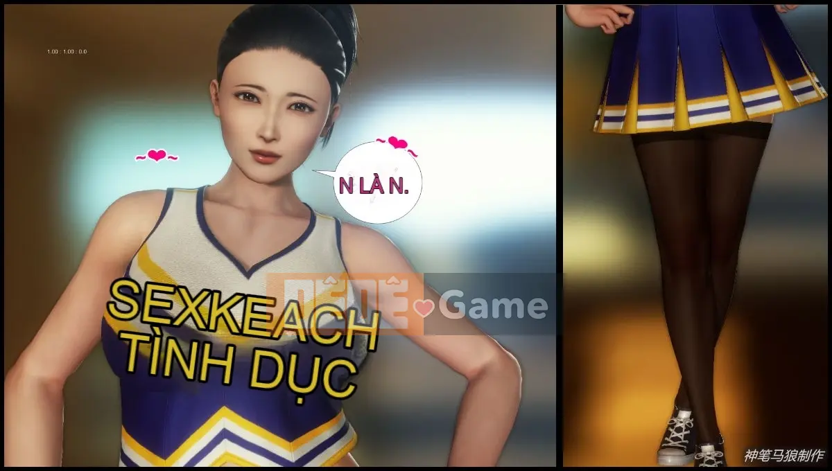 [3D] Monty Python Boy mẹ giáo viên Liu Qing 2