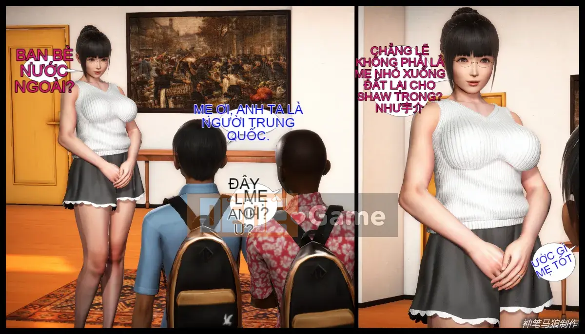 [3D] Cô giáo mẹ Lưu Thanh của cậu bé trăn khổng lồ 1