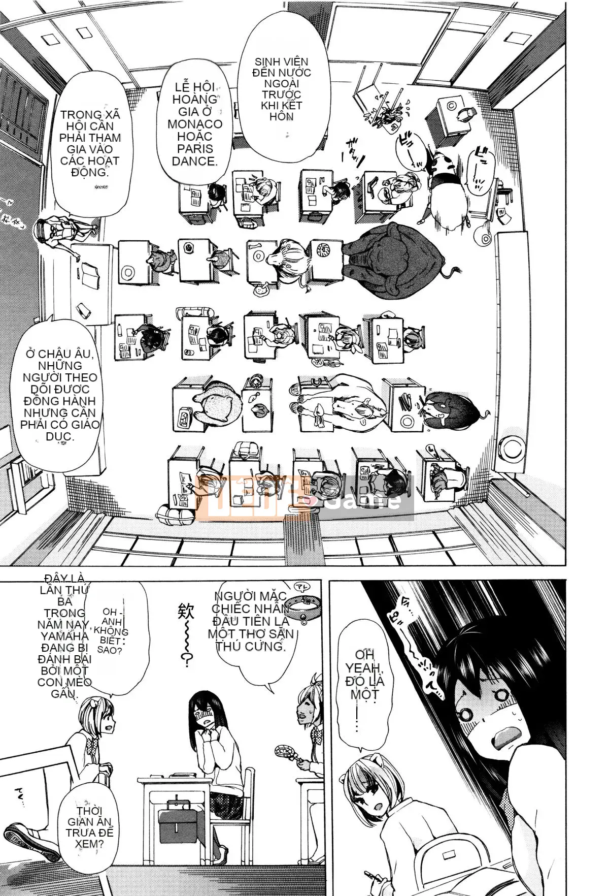 [Hán hóa cá nhân của Summer Moon Rabbit][チキコ] Lớp học hiếp dâm quái thú