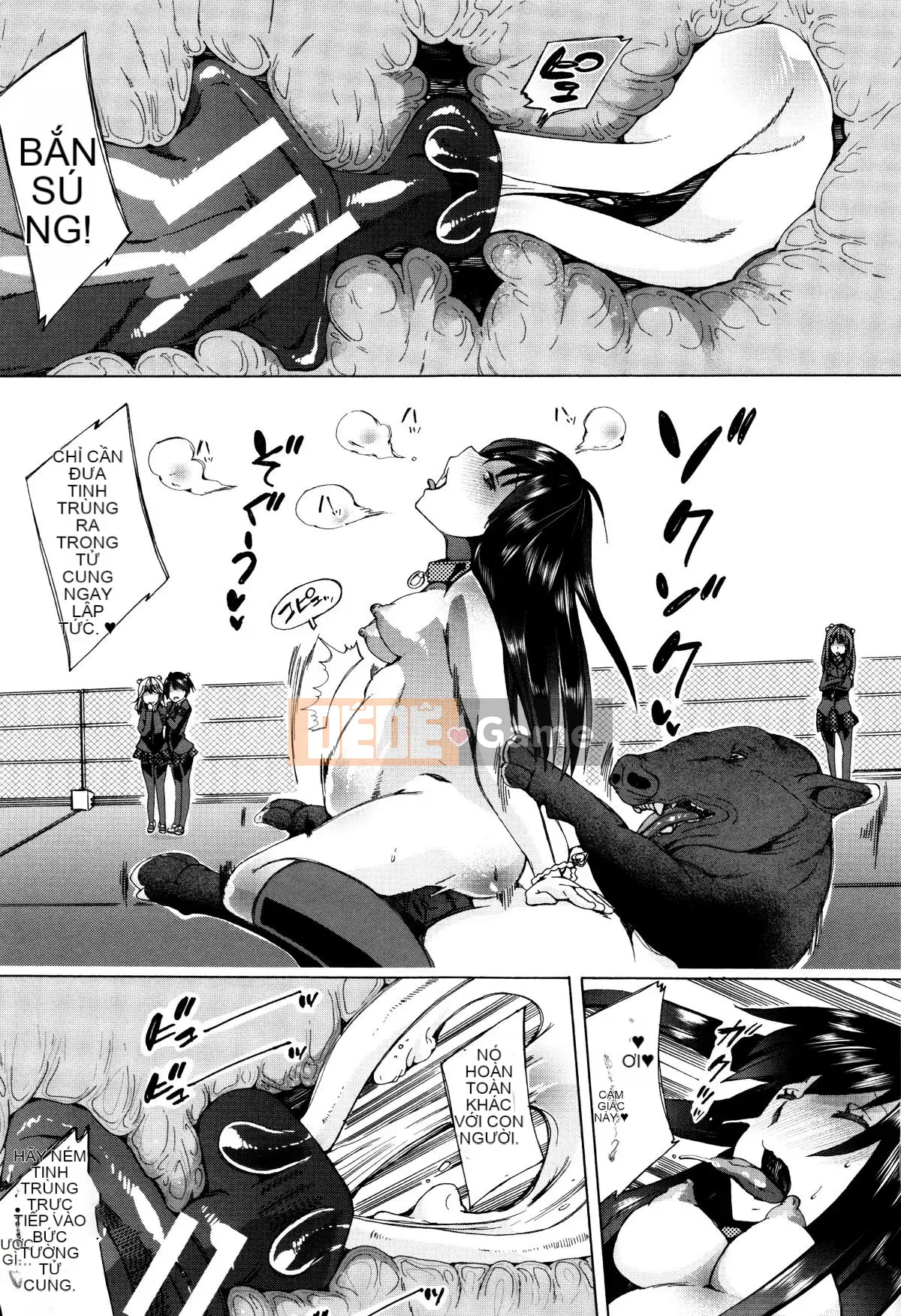 [Hán hóa cá nhân của Summer Moon Rabbit][チキコ] Lớp học hiếp dâm quái thú