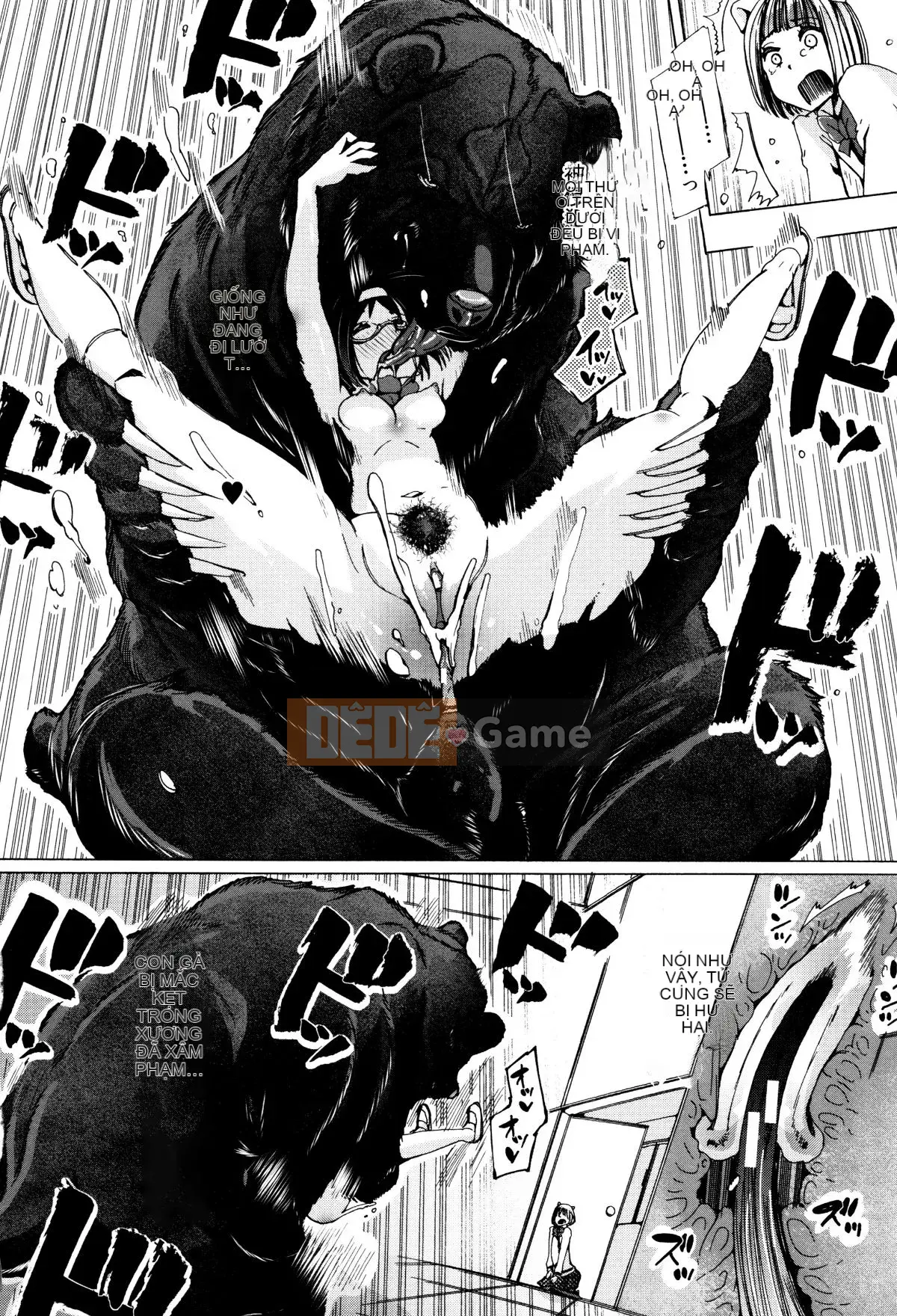 [Hán hóa cá nhân của Summer Moon Rabbit][チキコ] Lớp học hiếp dâm quái thú