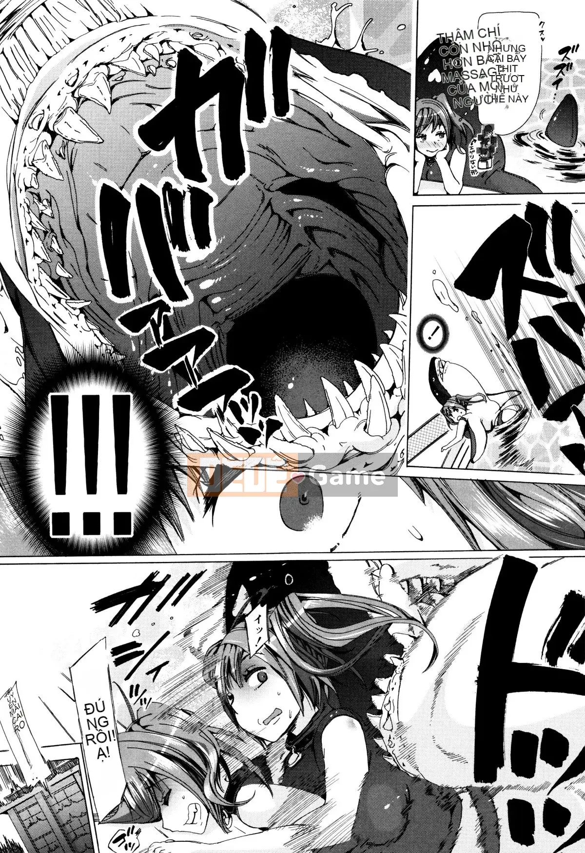 [Hán hóa cá nhân của Summer Moon Rabbit][チキコ] Lớp học hiếp dâm quái thú