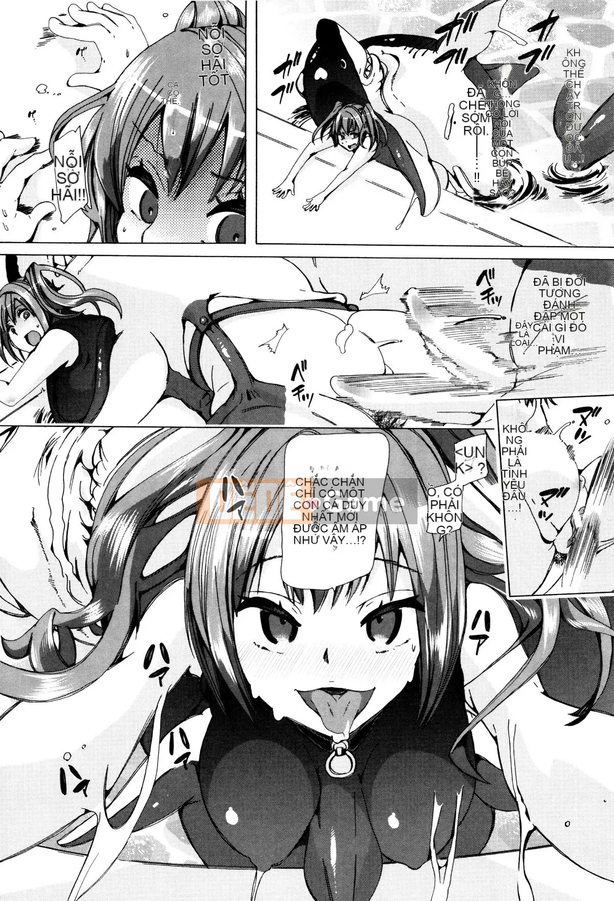 [Hán hóa cá nhân của Summer Moon Rabbit][チキコ] Lớp học hiếp dâm quái thú