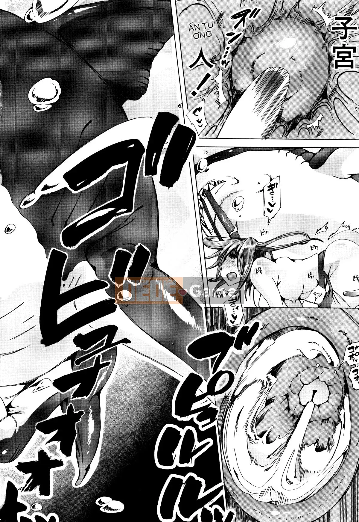 [Hán hóa cá nhân của Summer Moon Rabbit][チキコ] Lớp học hiếp dâm quái thú