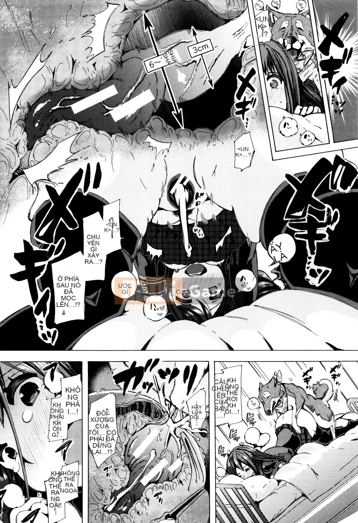 [Hán hóa cá nhân của Summer Moon Rabbit][チキコ] Lớp học hiếp dâm quái thú